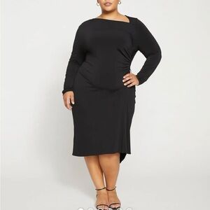 NWT - Velvety-Cool Jersey Cinched Dress by Universal Standard